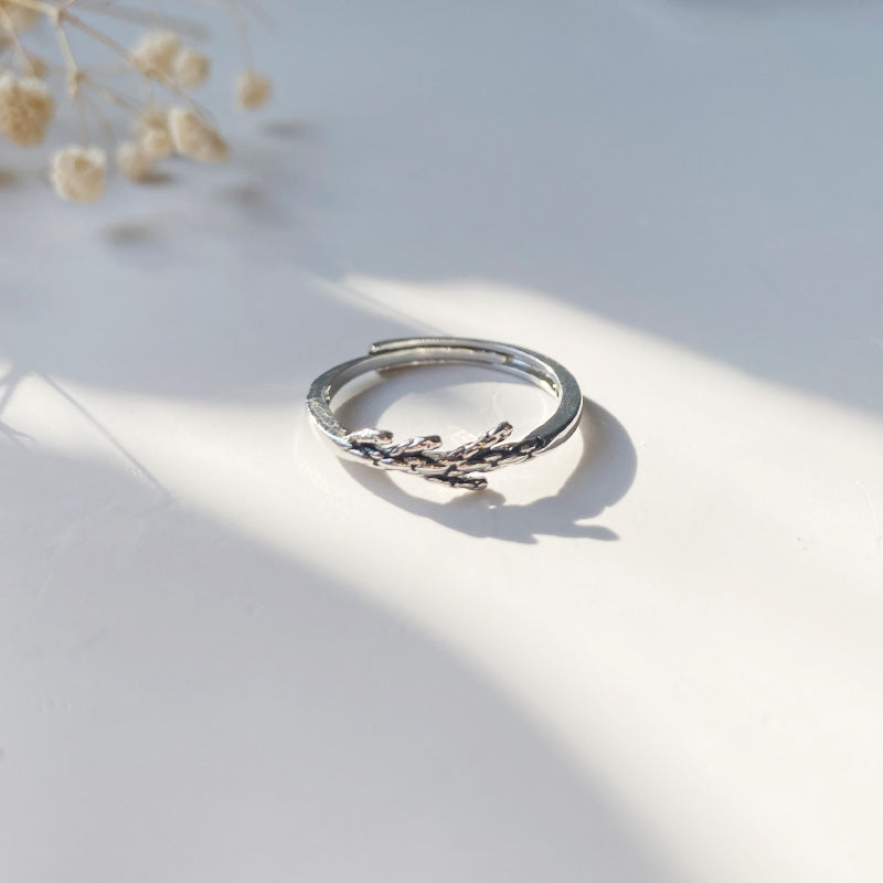 Silver Willow Ring