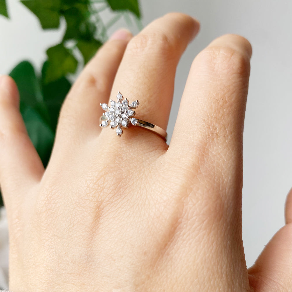 Diamond Bloom Ring
