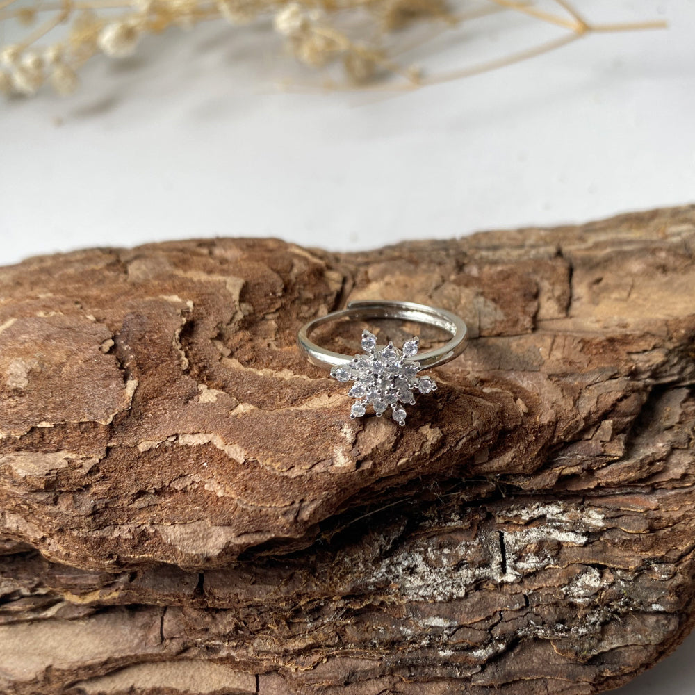Diamond Bloom Ring