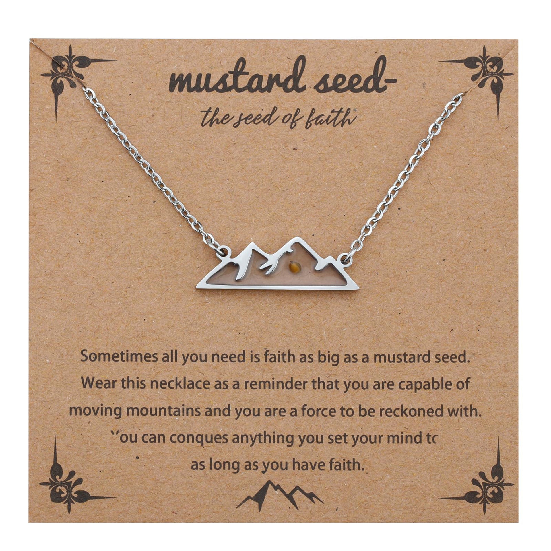 Faith Necklace Silver