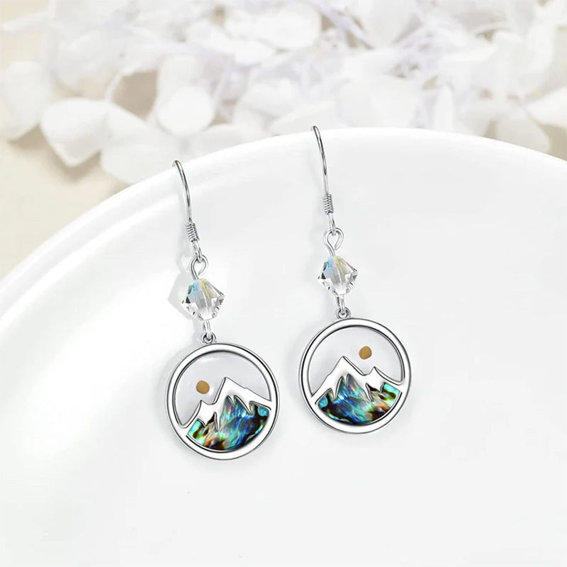 Abalone Mountain Earrings