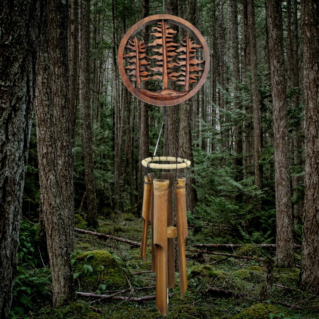 Forest Trees Windchime - ASPENS JEWELERS
