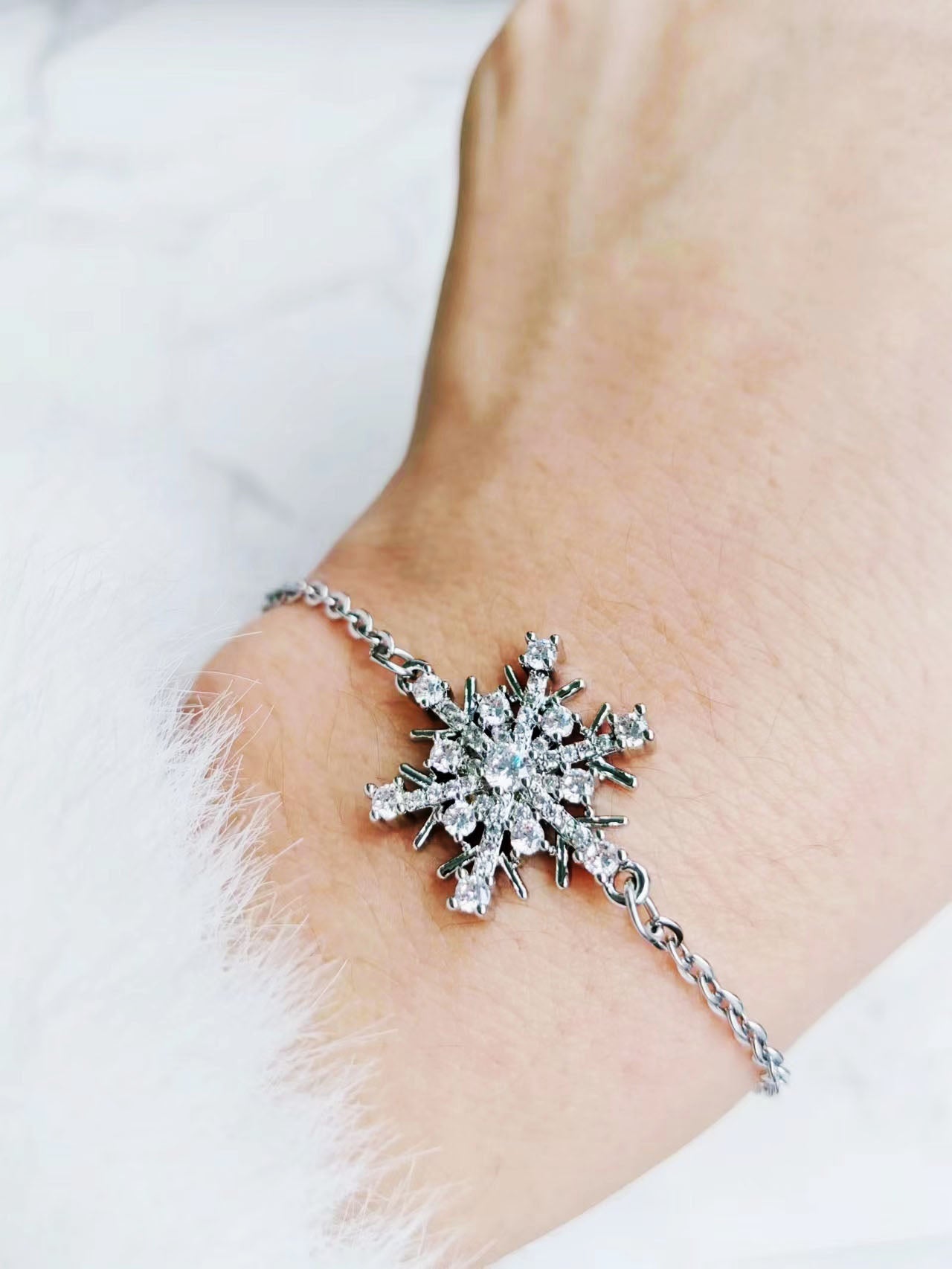 Icey Crystal Bracelet - ASPENS JEWELERS